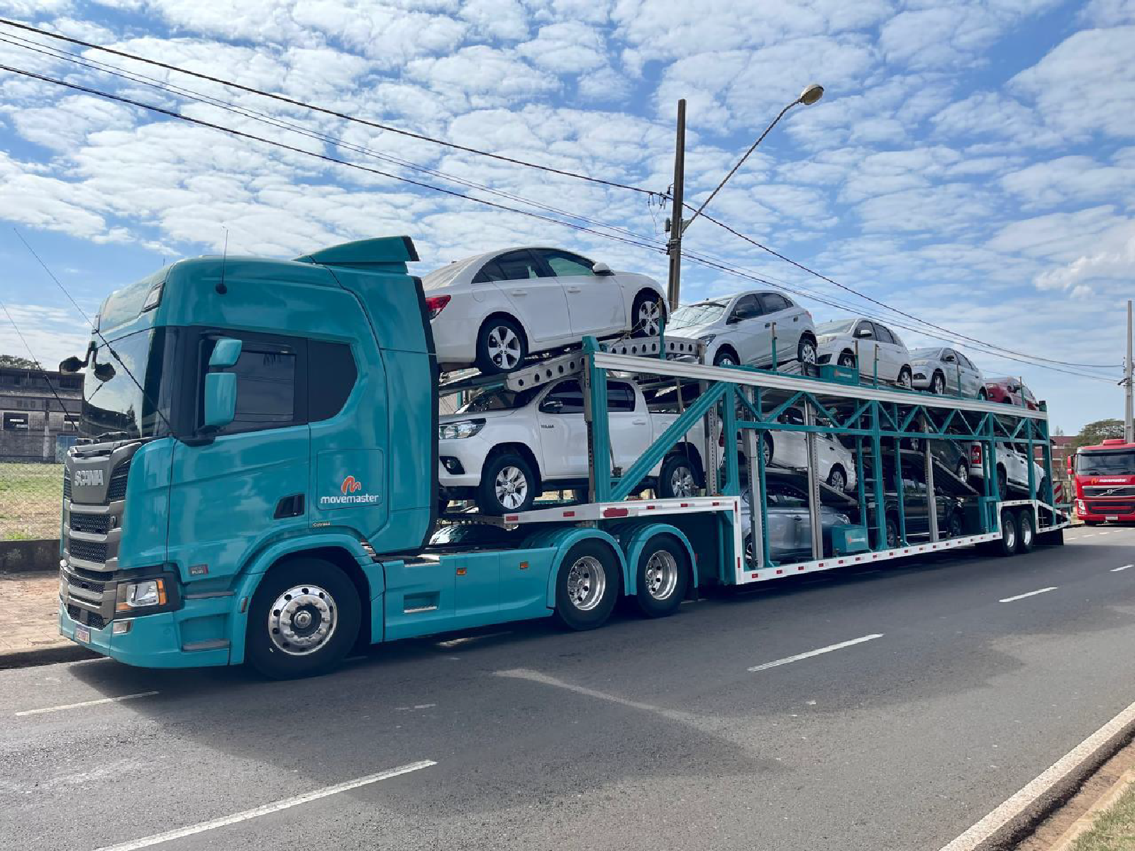 TRANSPORTE PARA 11 CARROS